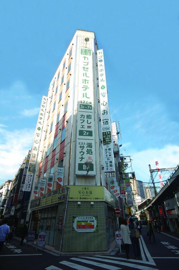 Anshin Oyado Shinbashi Ekimaeten Tokyo Dış mekan fotoğraf
